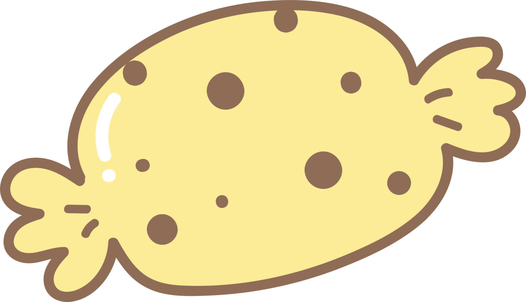 postre dibujos animados lindo png