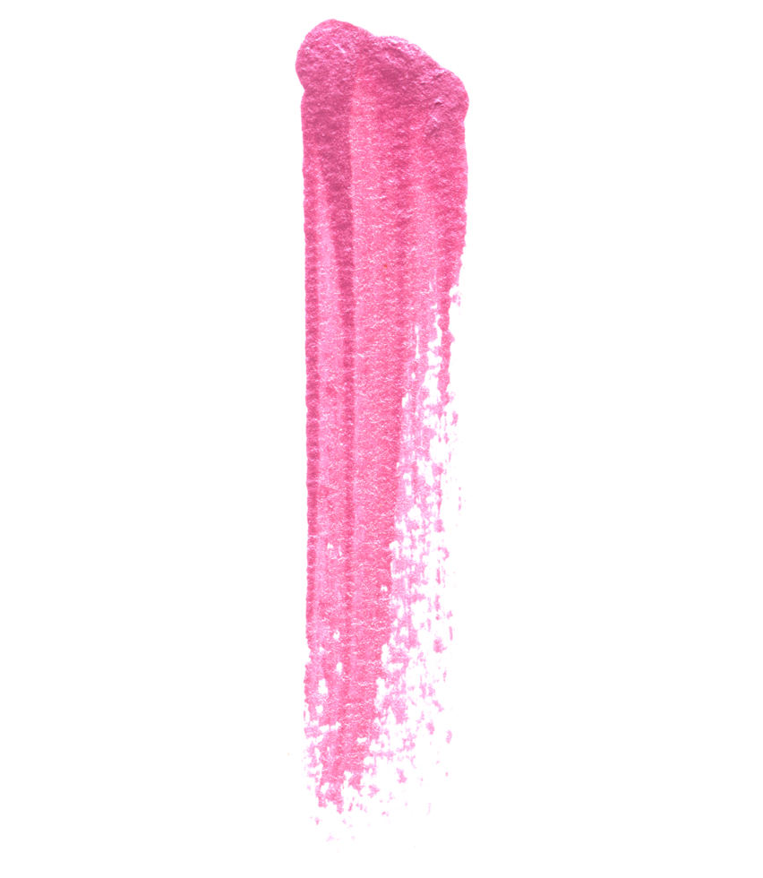 Pink watercolor brush stroke png