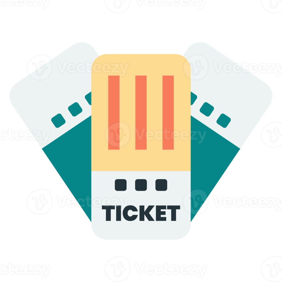 Vacation icon isolated on transparent background png
