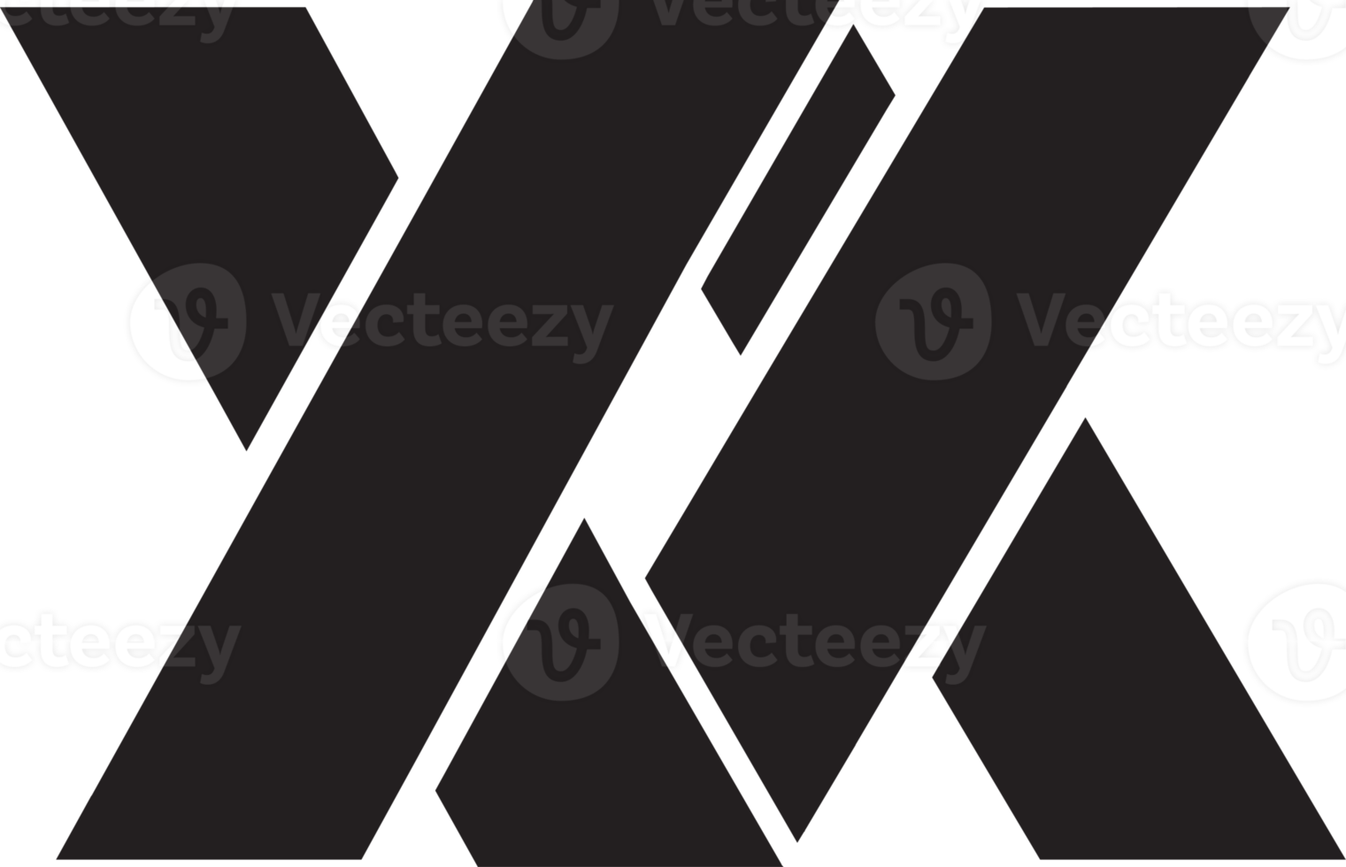 Modern Shape isolated on transparent background png