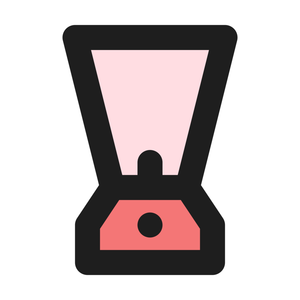 Free Blender flat color outline icon 19858342 PNG with Transparent Background