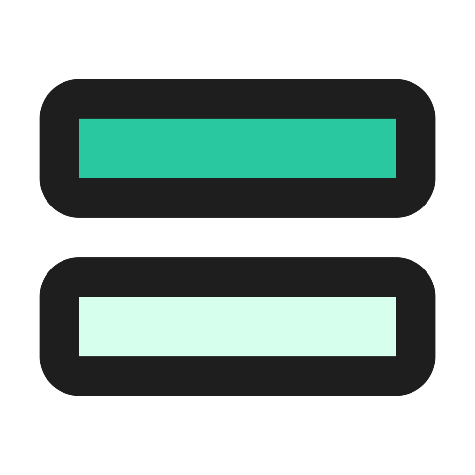 Layout flat color outline icon png