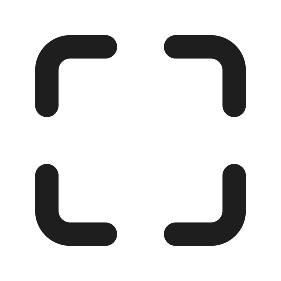 Maximize flat color outline icon png
