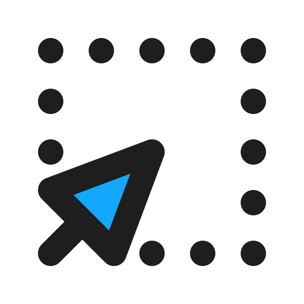 Select flat color outline icon png