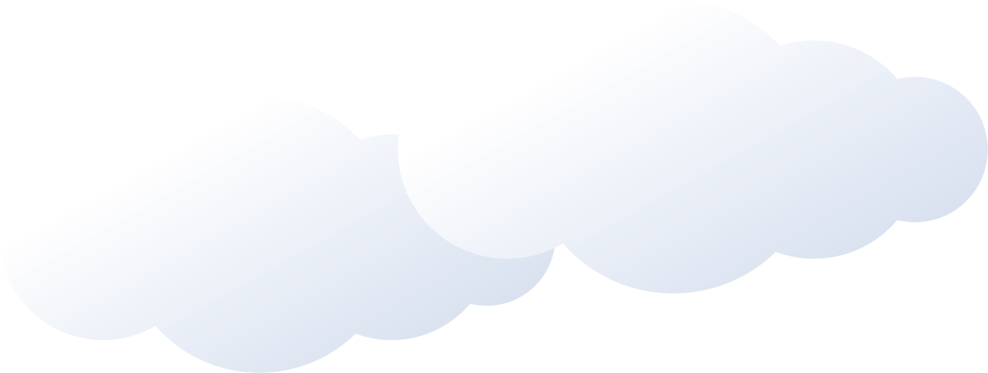 Cloud PNG Clipart With Transparent Background for decoration of art