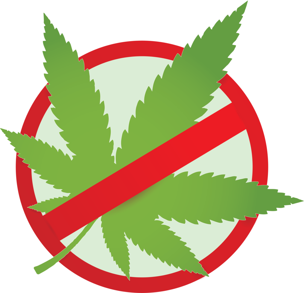 fermare marijuana cartello png clipart con trasparente sfondo per decorazione di arte file.