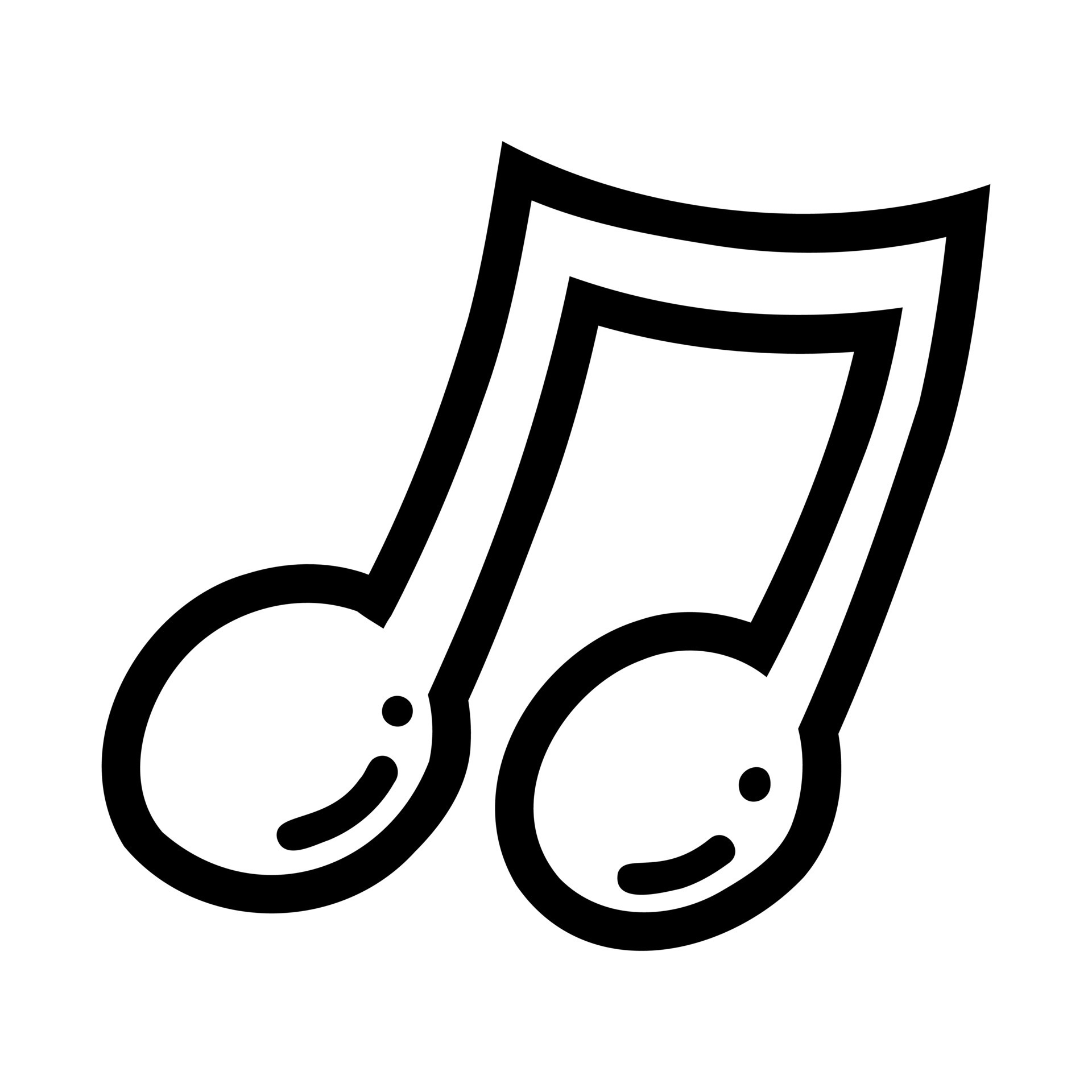 music notes clipart black and white