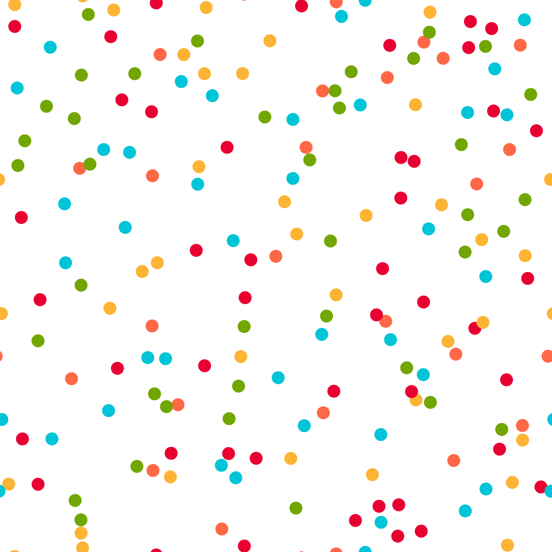 Sprinkles seamless pattern. Colorful sprinkles on solid background