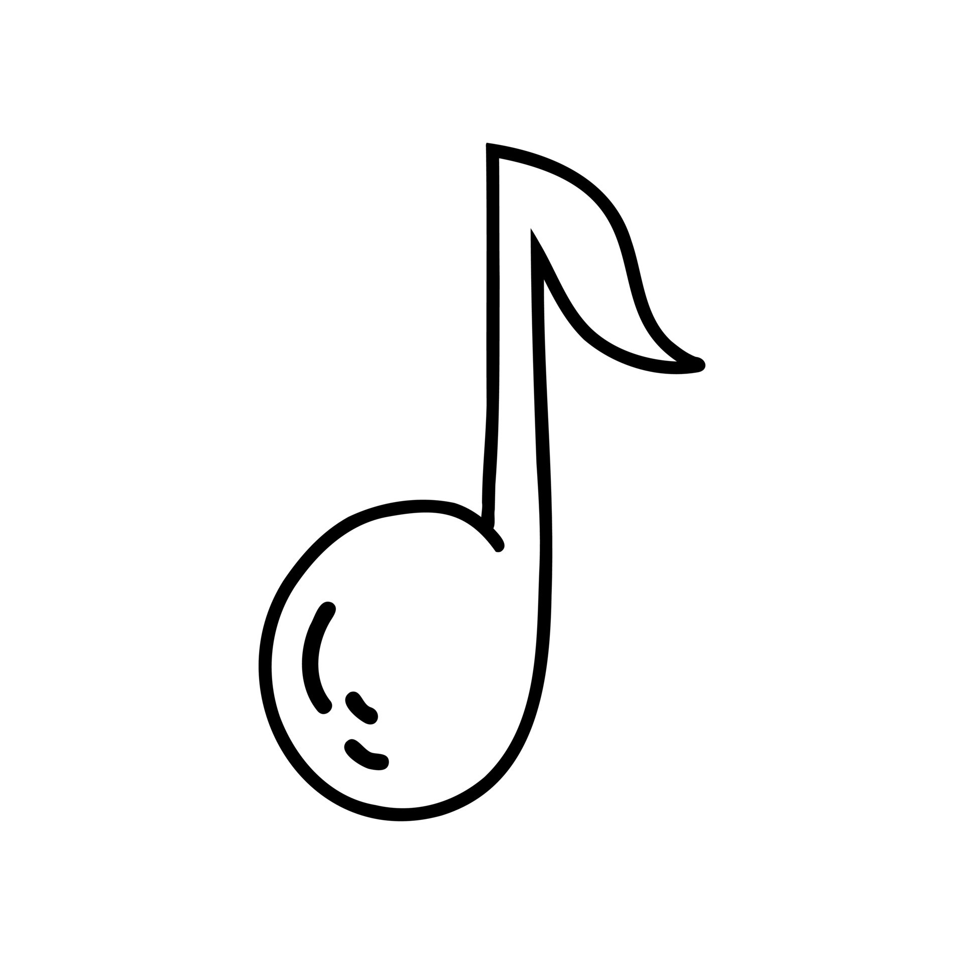 doodle-music-note-vector-illustration-of-black-silhouette-of-hand