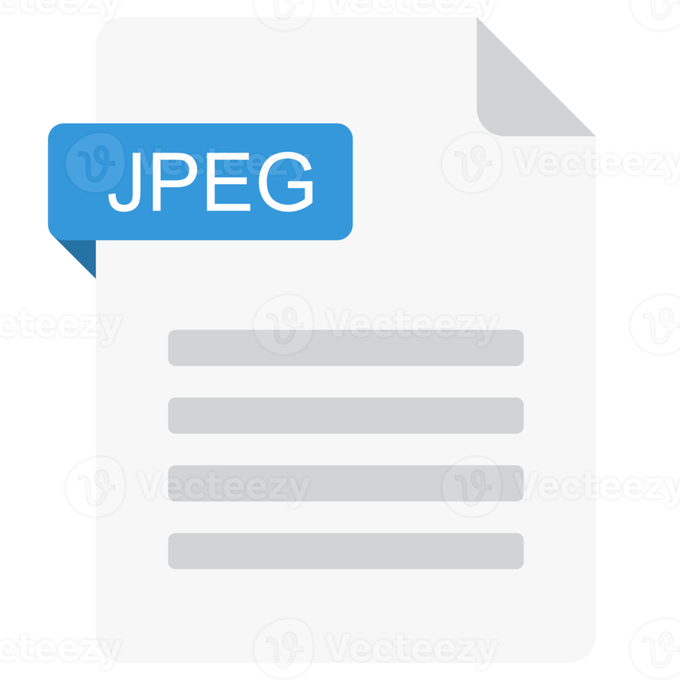 JPEG file icon. JPEG document type png