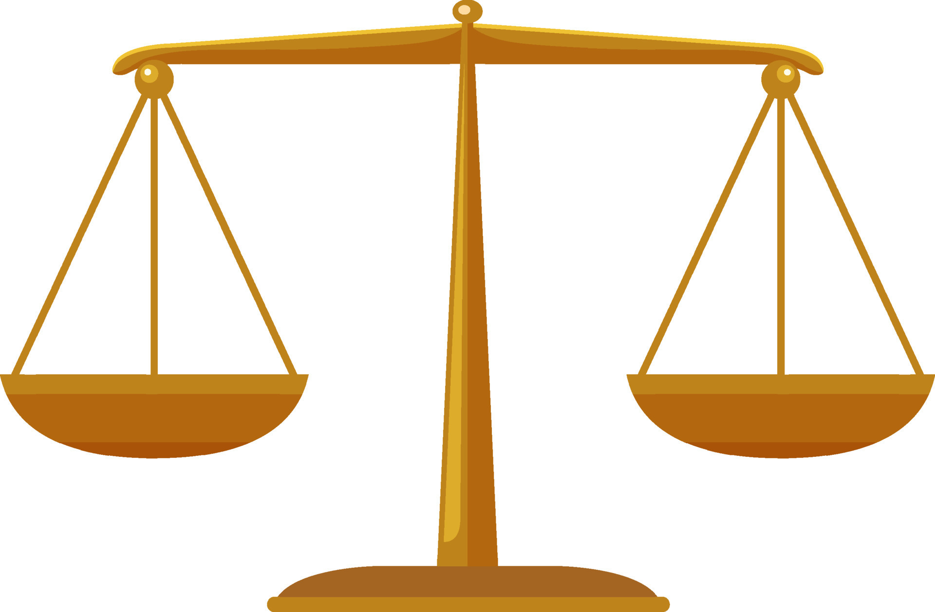 Isolated justice scales symbol on white background 19860608 Vector Art at Vecteezy