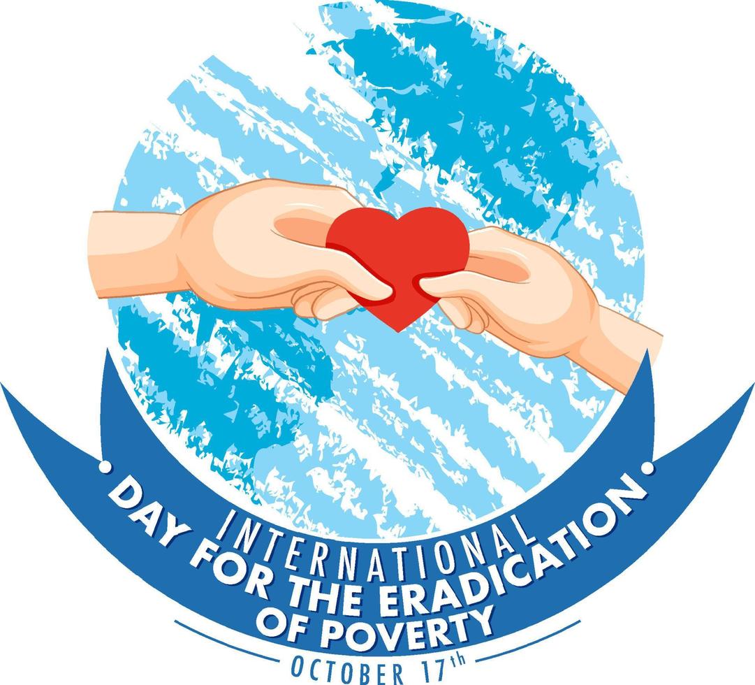 International Day For The Eradication Of Poverty vector