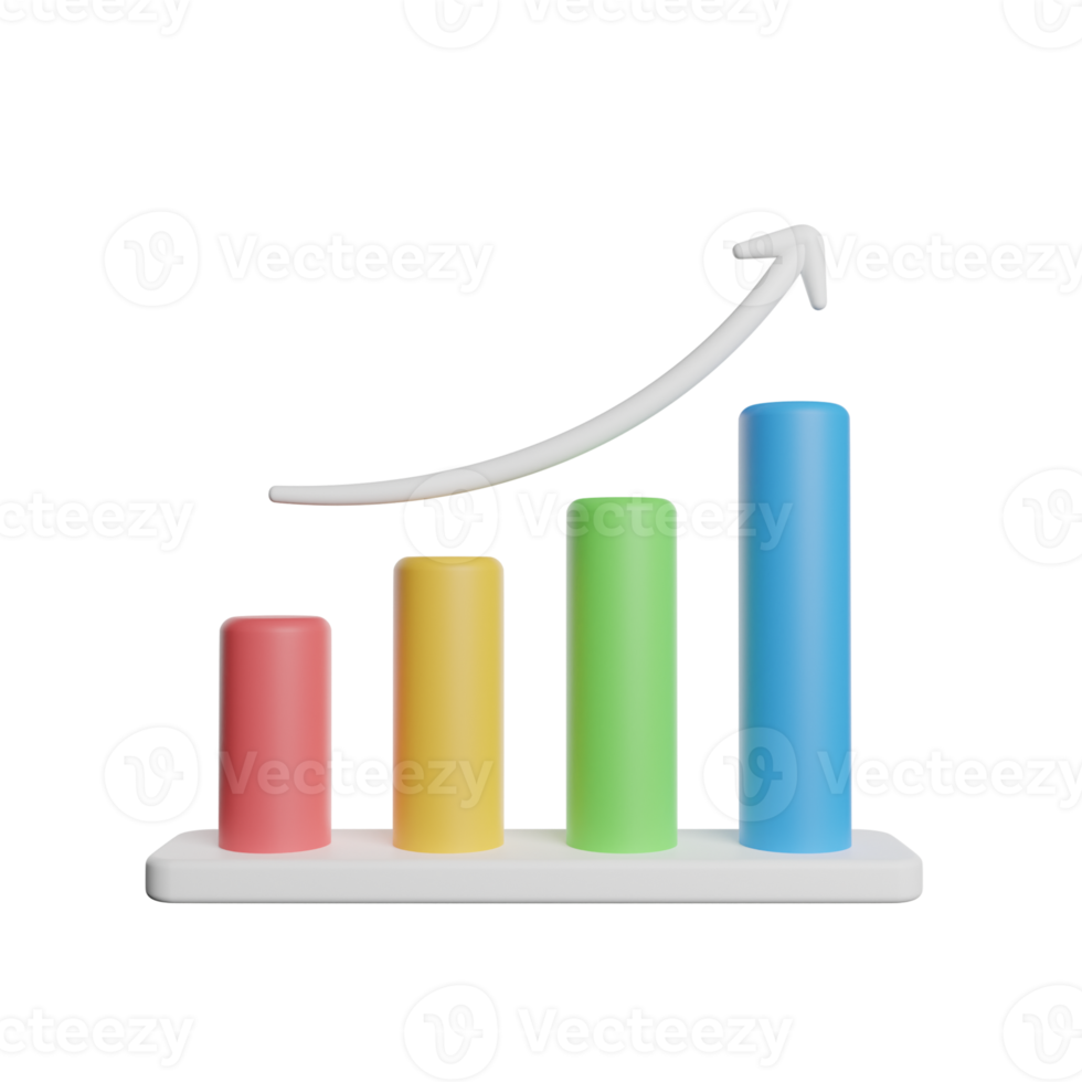 estatística crescimento progresso png