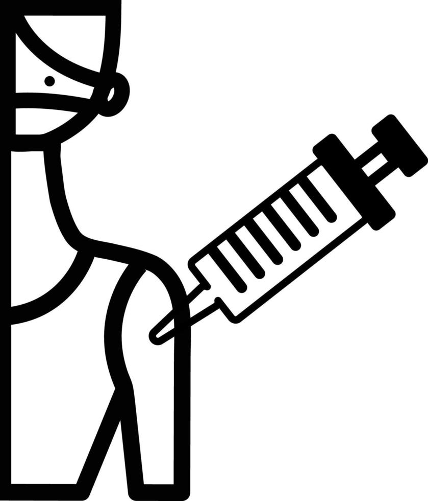 Bacterial Virus Icon vector