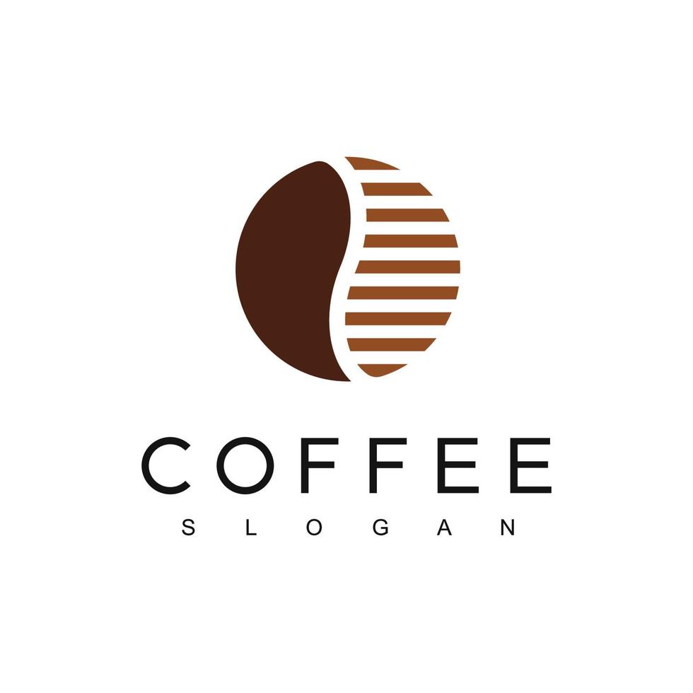 Coffee logo design template With Vintage Concept style For coffee shop And Cafe Business vector