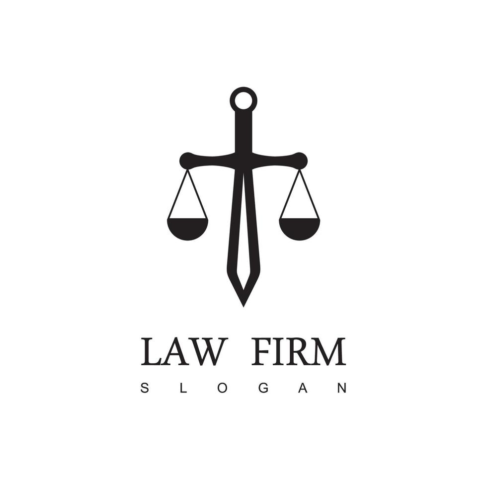 Law Firm Logo Design Vector