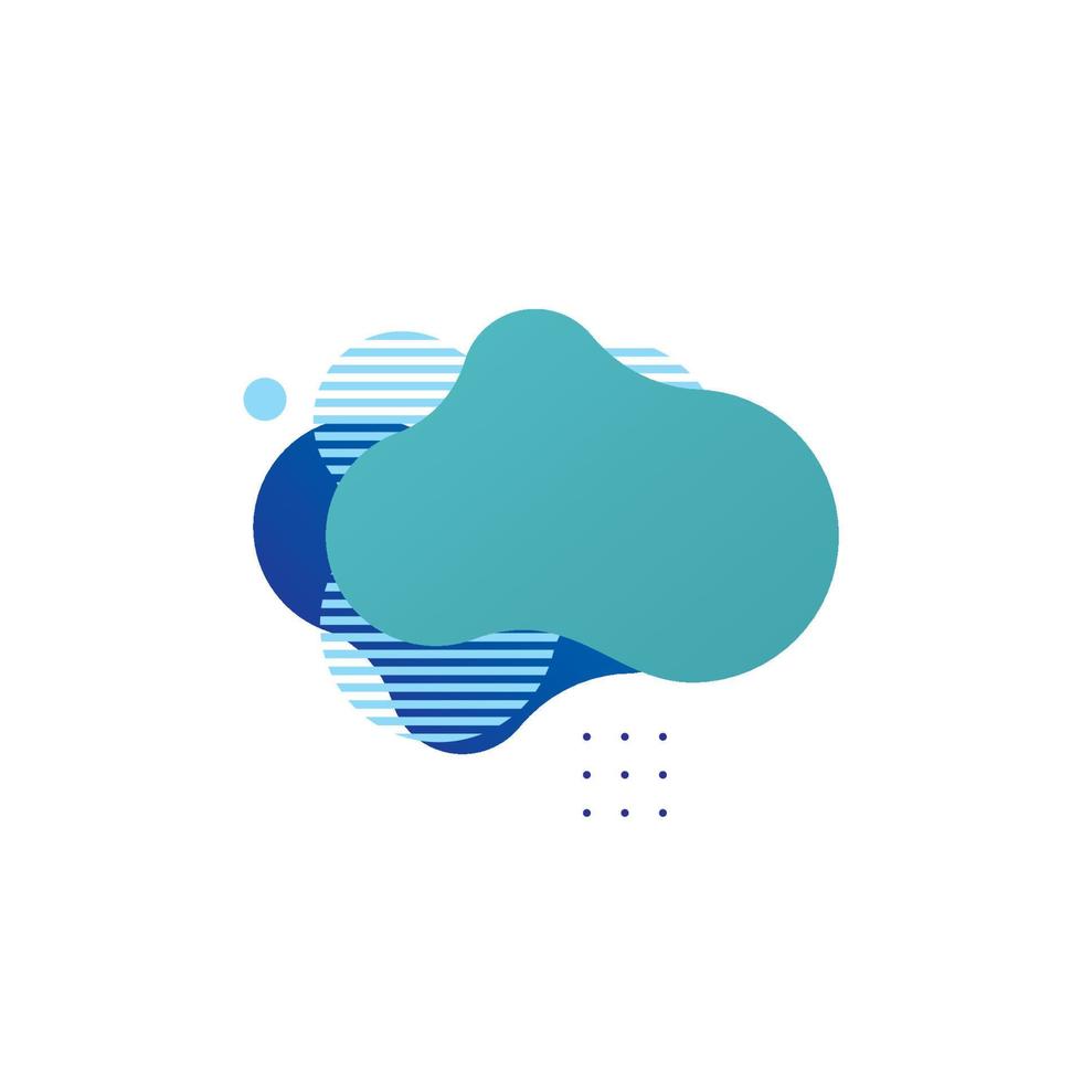 Abstract Modern Graphic Element, Liquid Background Design Vector