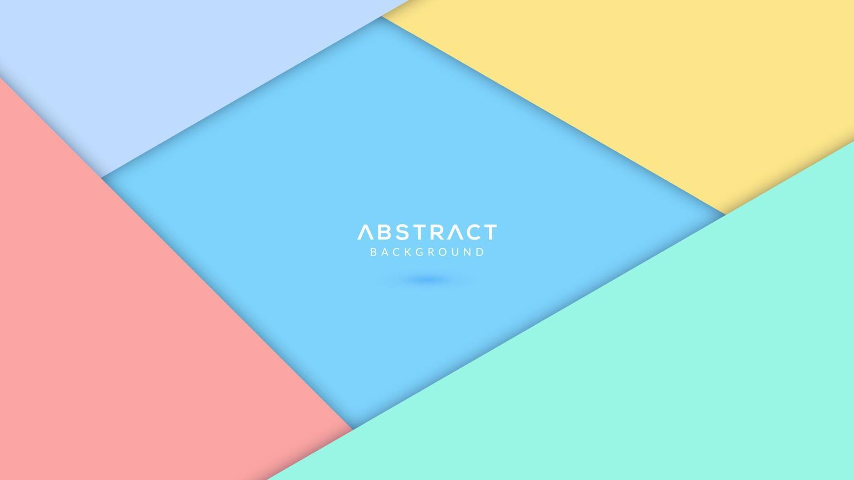 Pastel colorful paper background vector