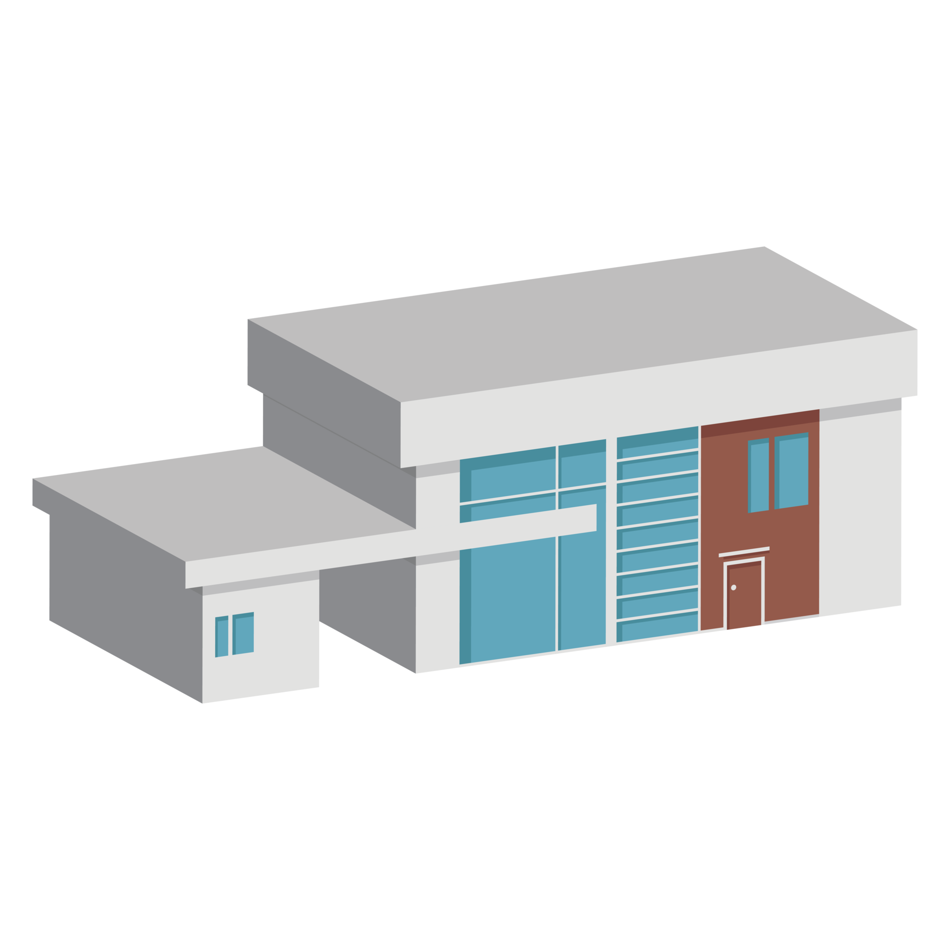 Free 3D Modern House Or Home Isometric Modern Building And free-3d-modern-house-or-home-isometric-modern-building-and