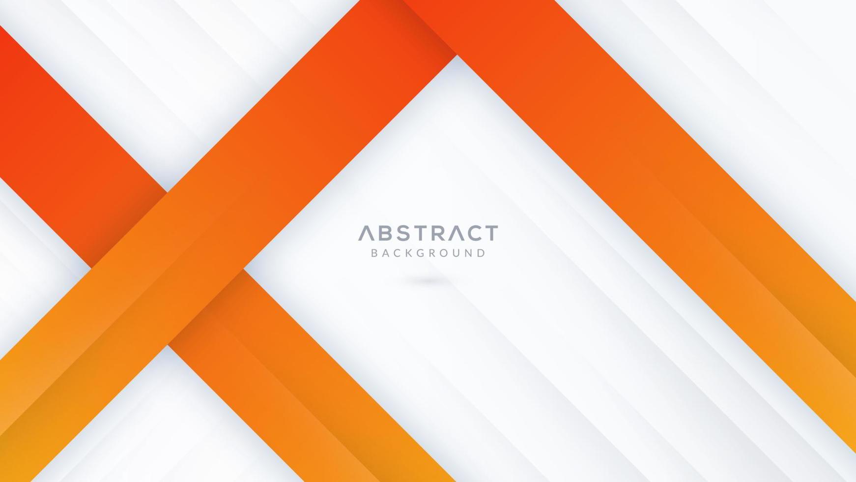 Modern abstract gradient orange background vector