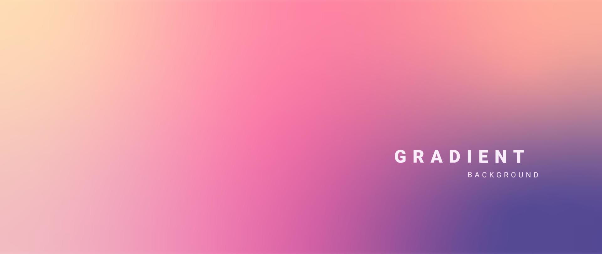 Pastel color gradient blur background vector