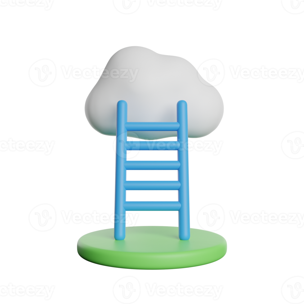 ladder wolk dromen png