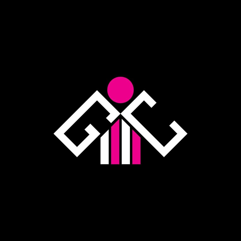 Diseño creativo del logotipo de la letra gc con gráfico vectorial, logotipo simple y moderno de gc. vector