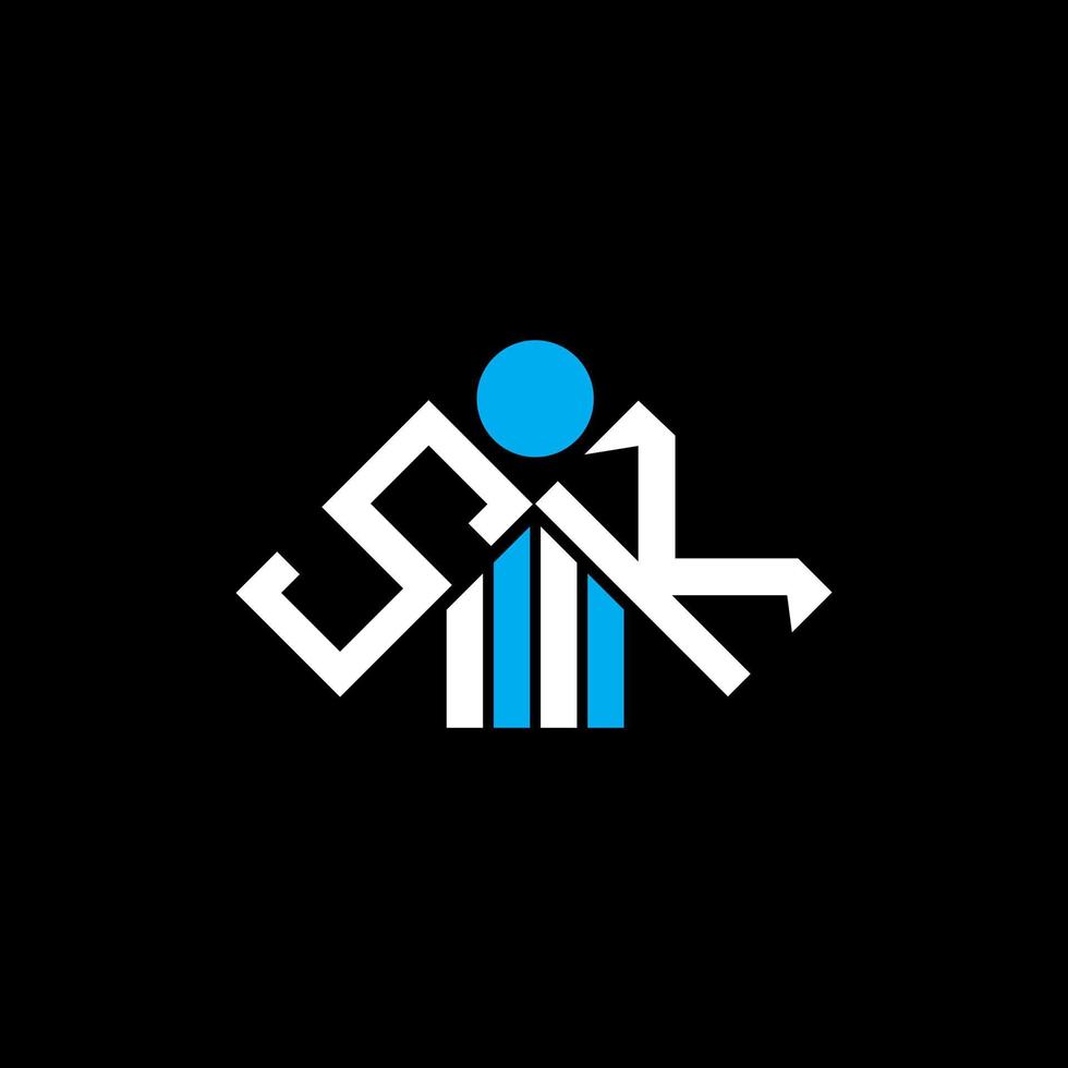 Diseño creativo del logotipo de la letra sk con gráfico vectorial, logotipo simple y moderno de sk. vector