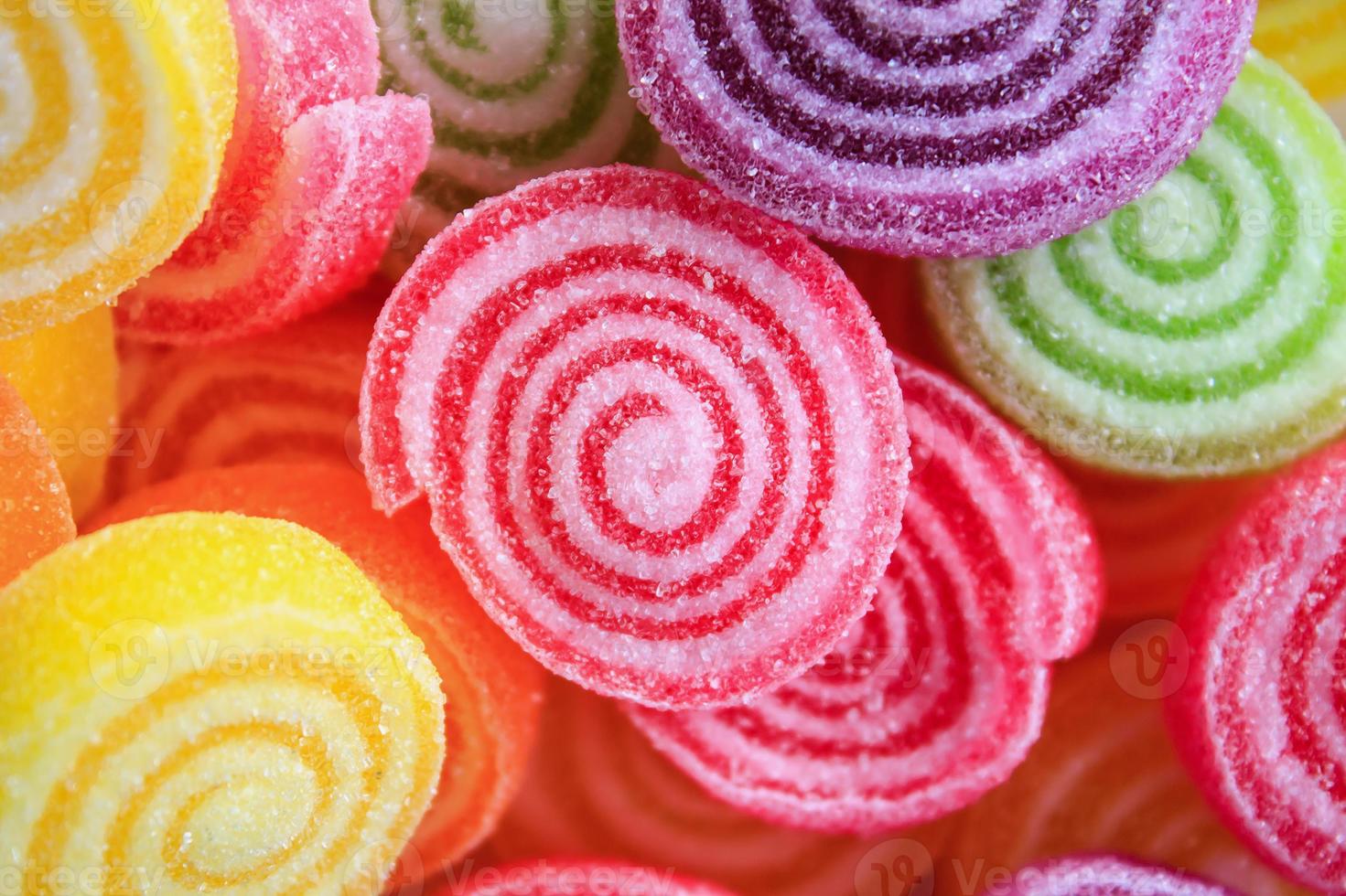 colorful sweet jelly candies photo