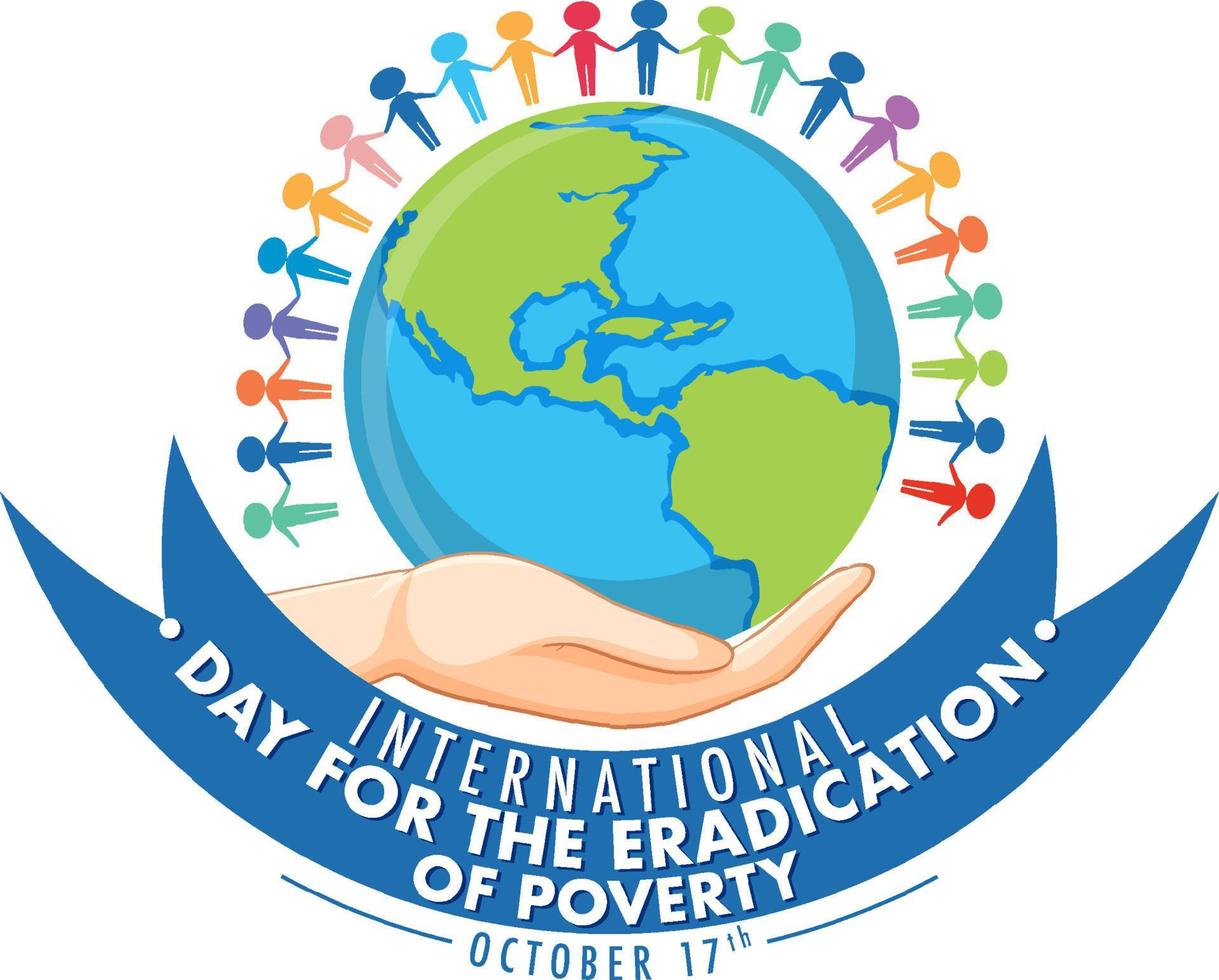 International Day For The Eradication Of Poverty vector