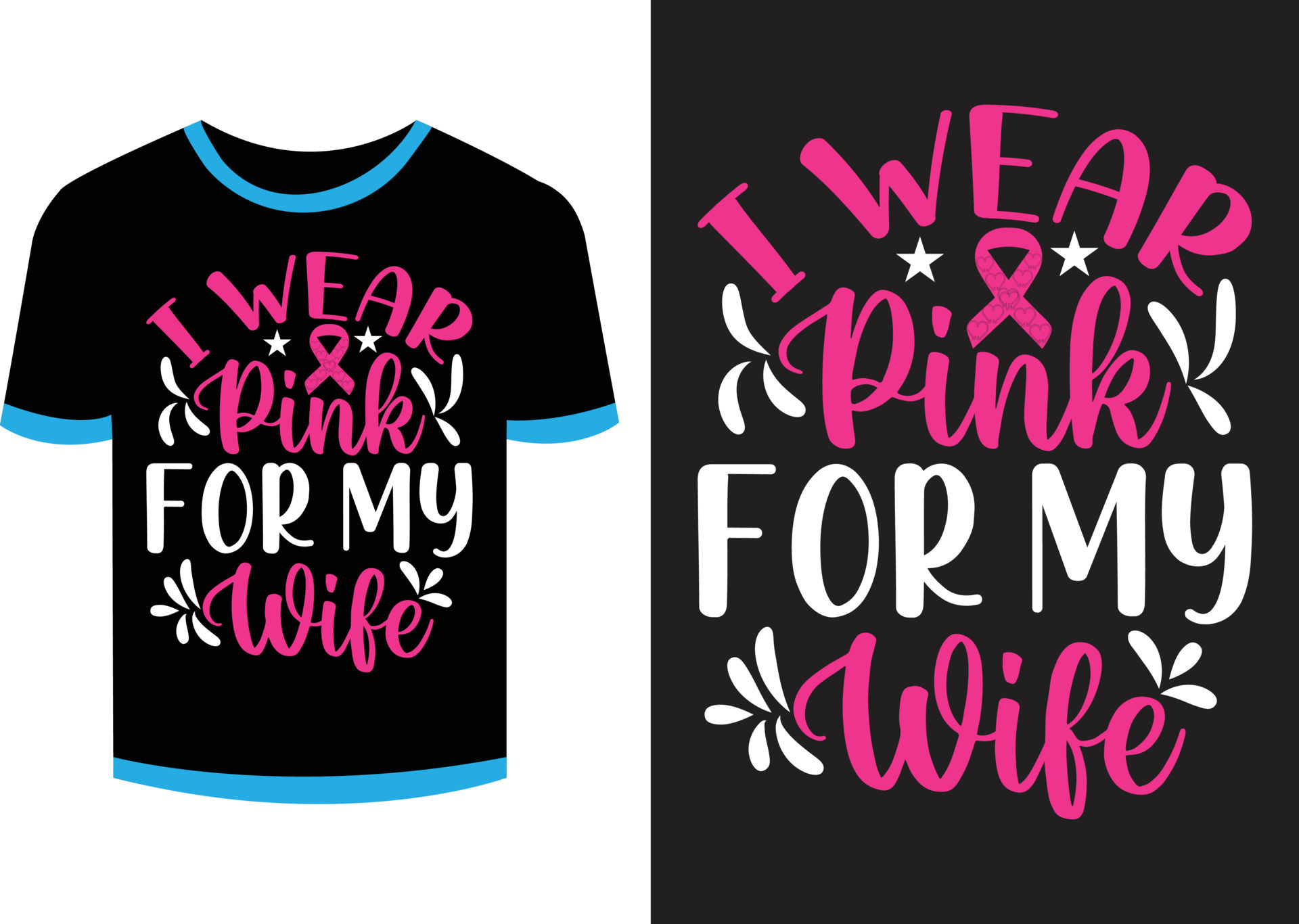 Breast Cancer T-shirt Design Vector 19864580 Vector Art at Vecteezy