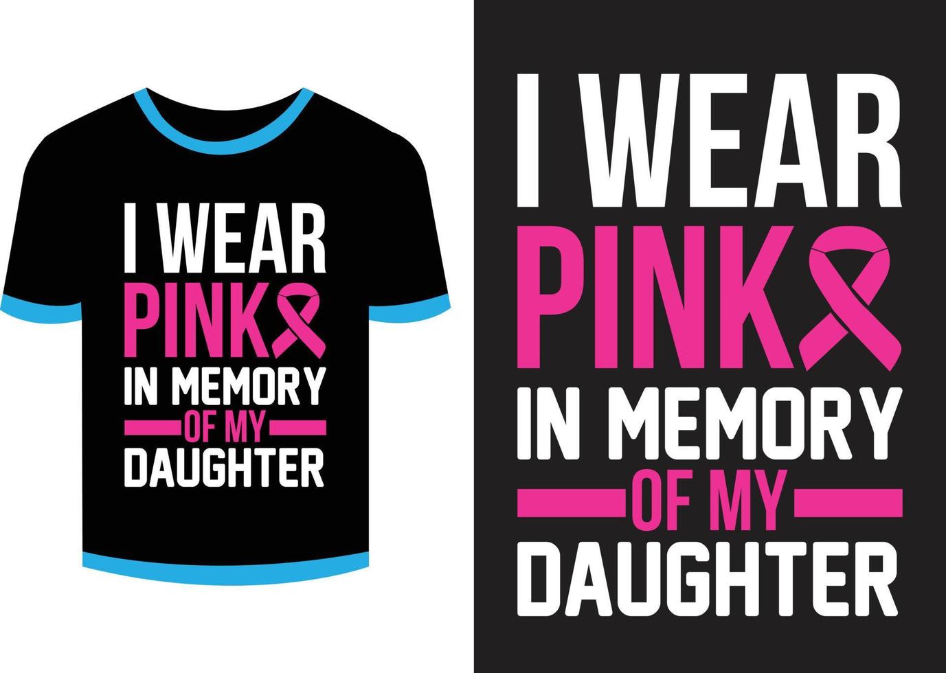 Breast Cancer T-shirt Design Vector