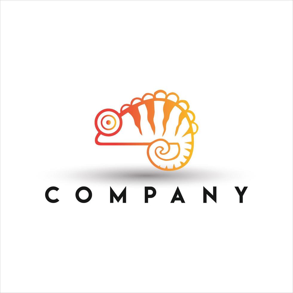 Creative Chameleon Logo vector