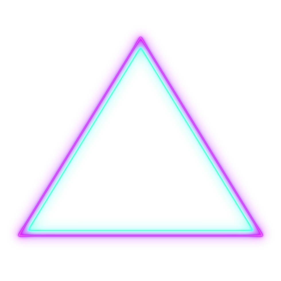 anni 80 neon forma elementi png