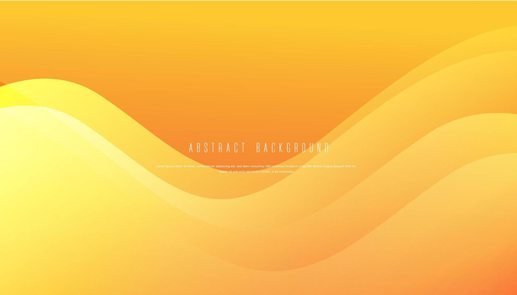 abstract wave background with smooth color vector
