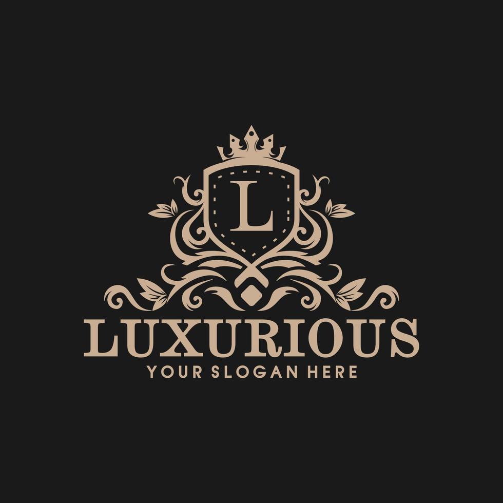 Premium luxurious for your business vector