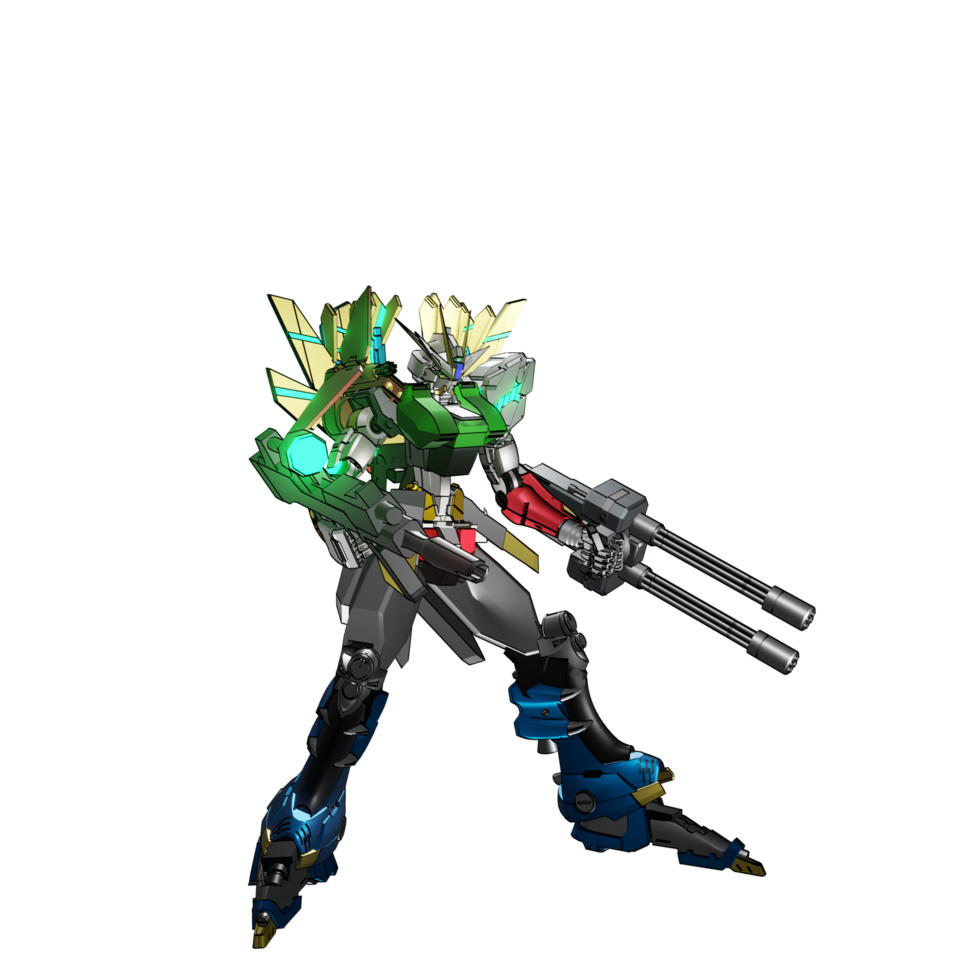 attaque de type mecha png