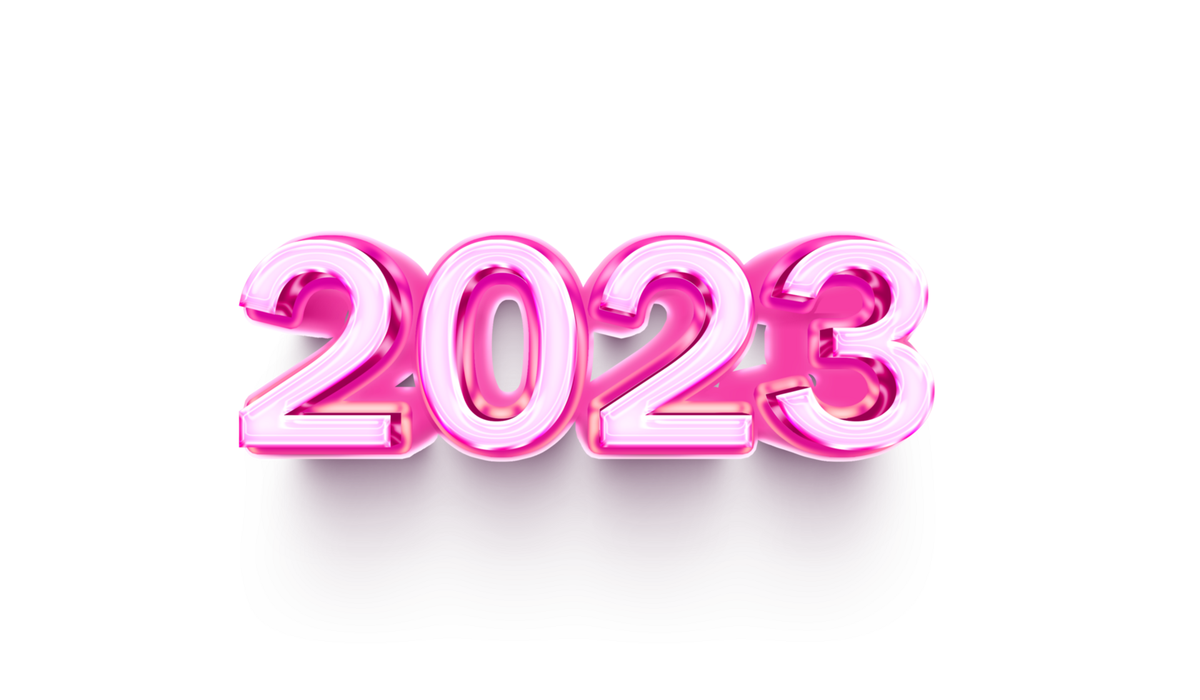 2023 style 3d pink shadow bewel png transparent