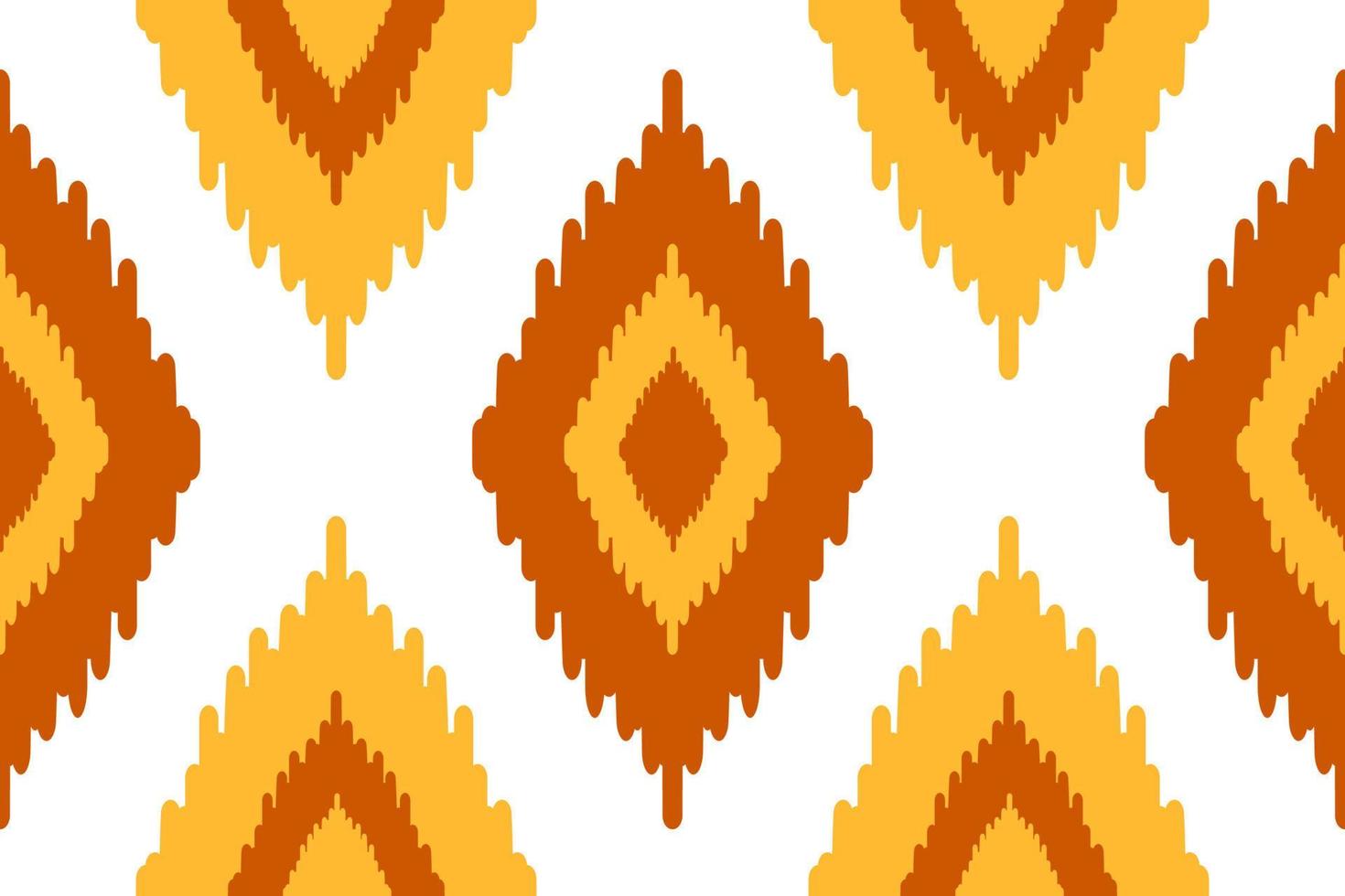 Abstract ethnic pattern art. Ikat seamless pattern traditional. American, Mexican style. vector