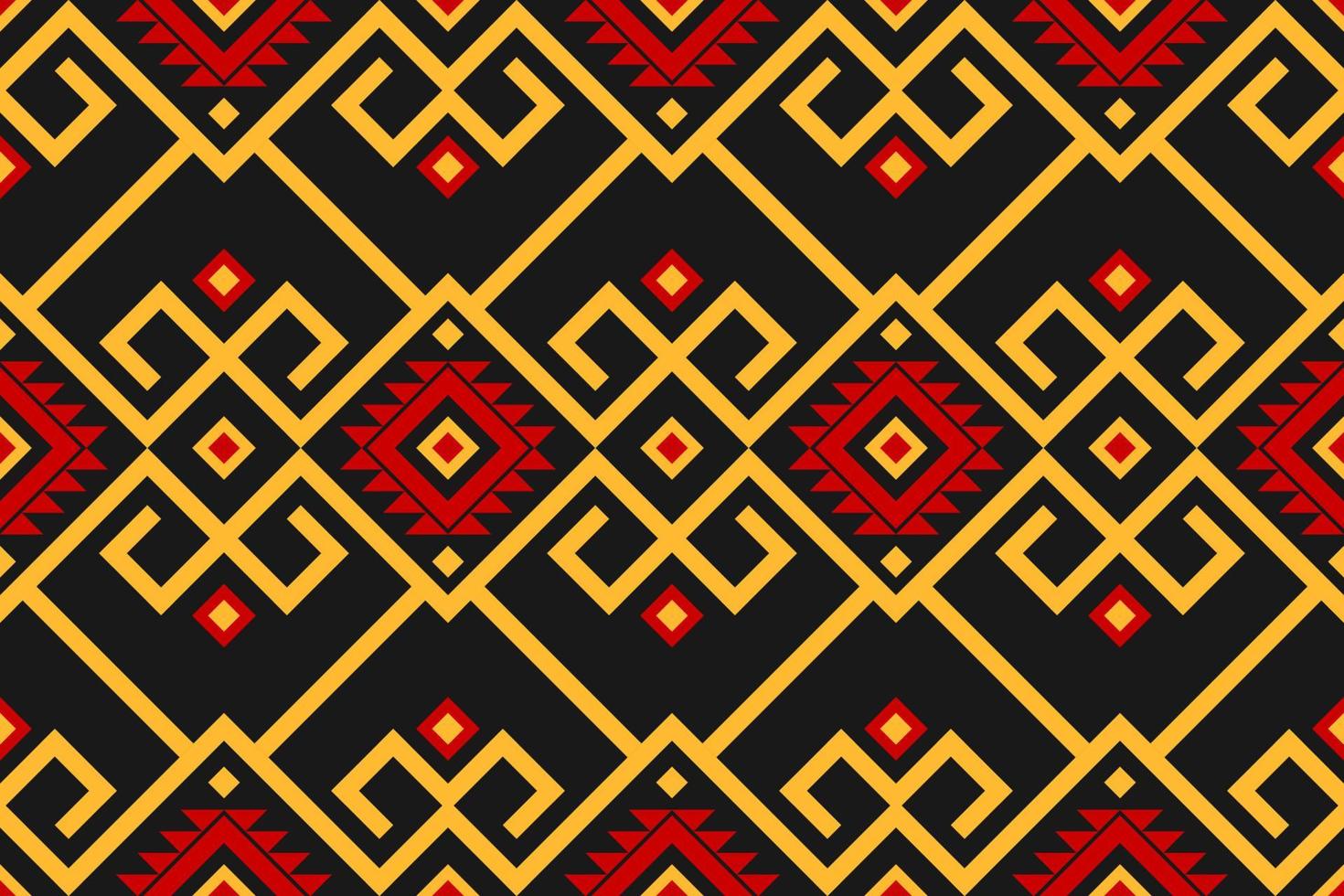 Geometric ethnic seamless pattern in tribal. American, Mexican style. vector