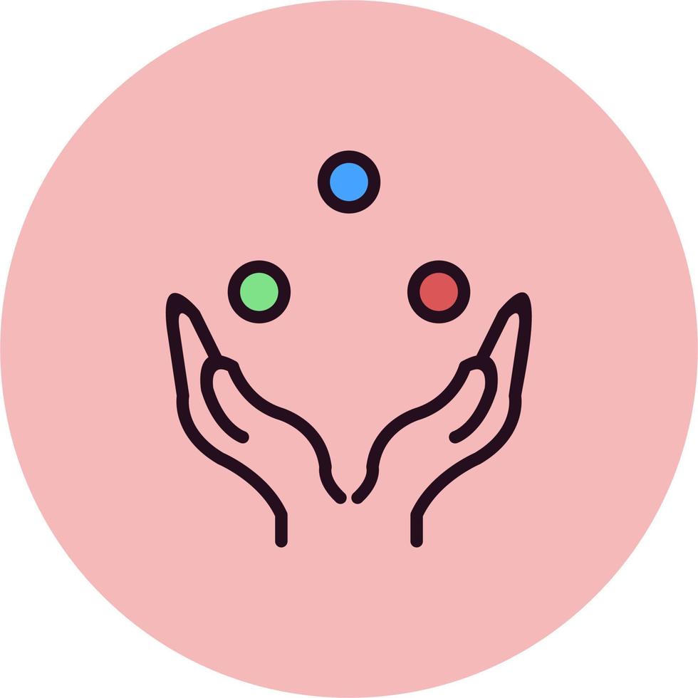 Juggling Vector Icon