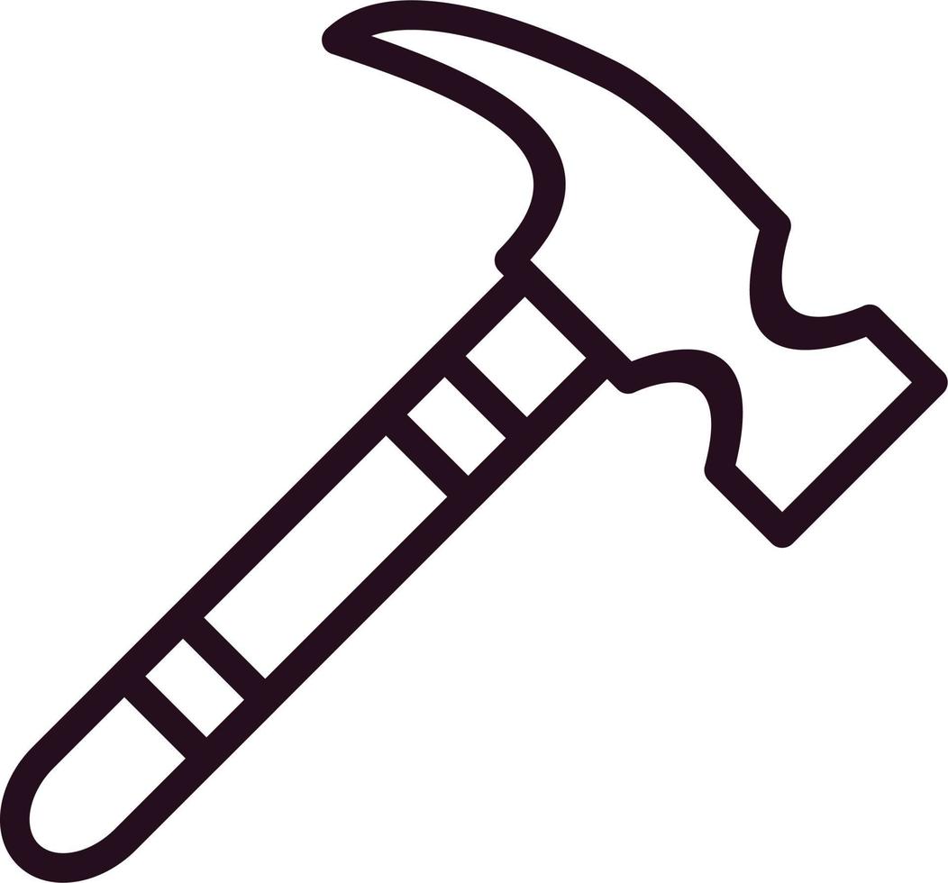 Hammer Vector Icon 19867384 Vector Art at Vecteezy