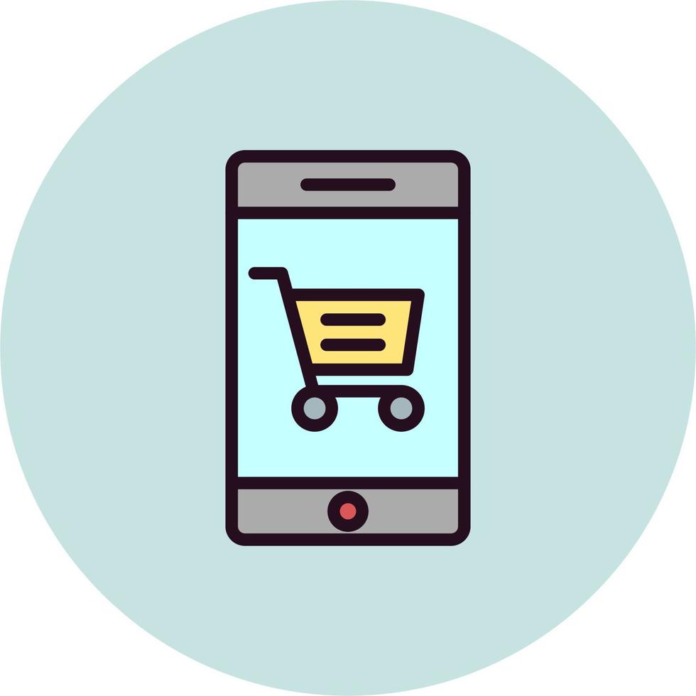 Online shopping Vector Icon