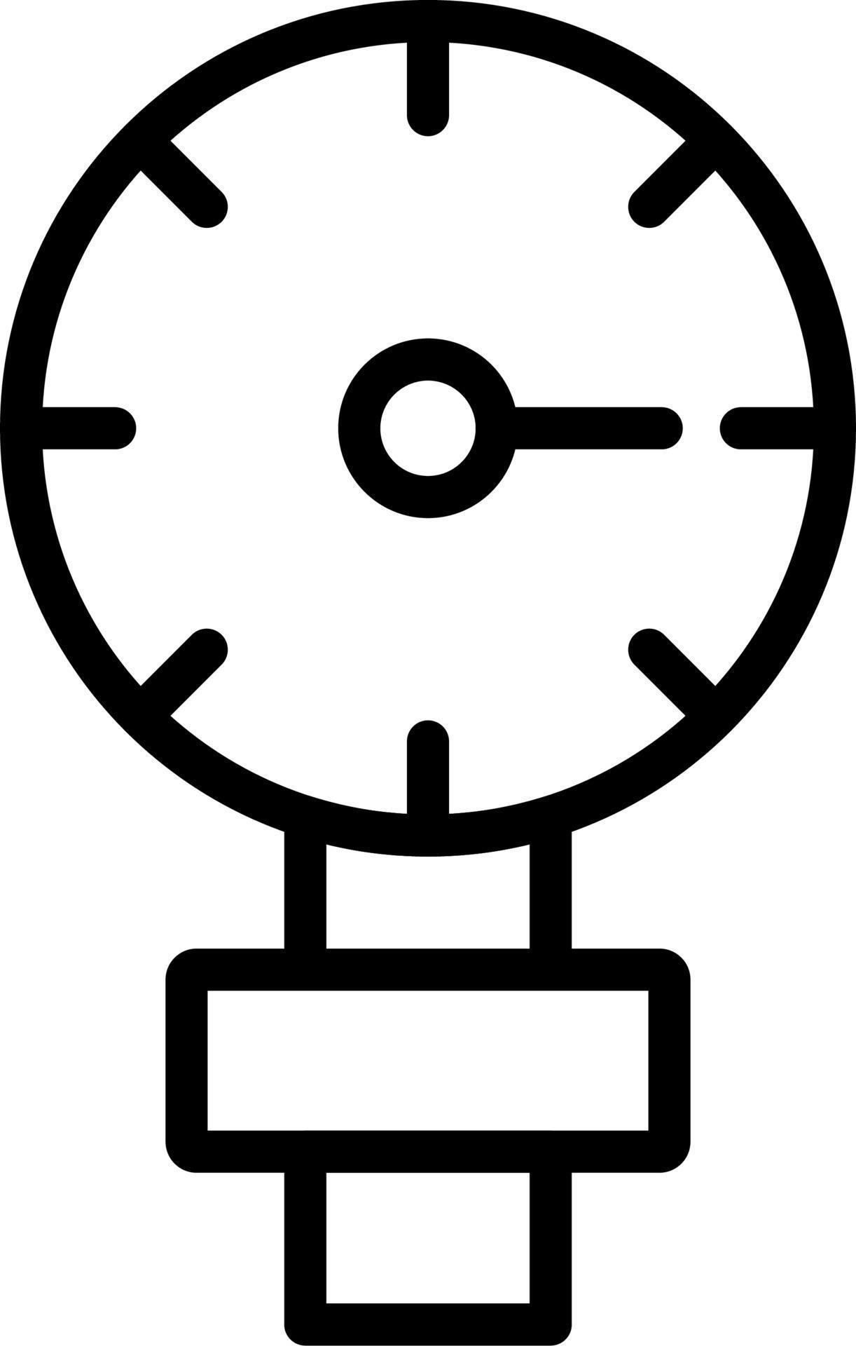 Gauge Vector Icon 19867442 Vector Art at Vecteezy