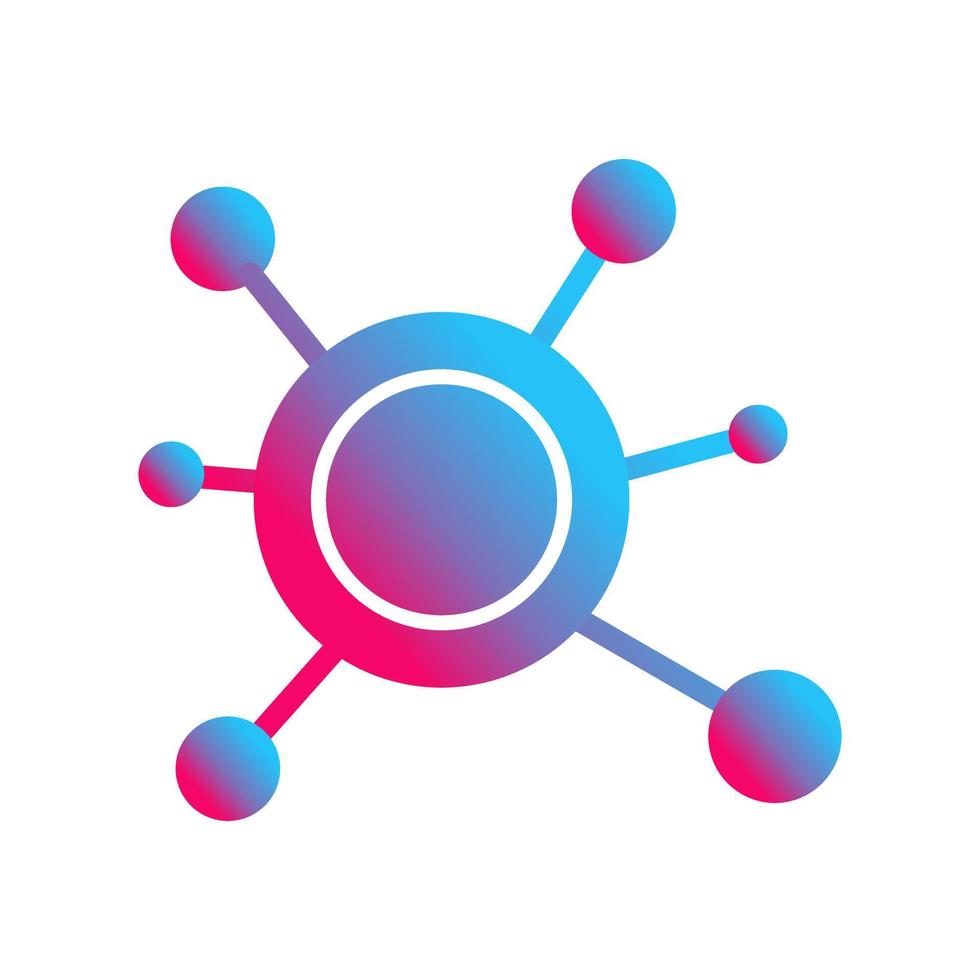 Molecule Vector Icon