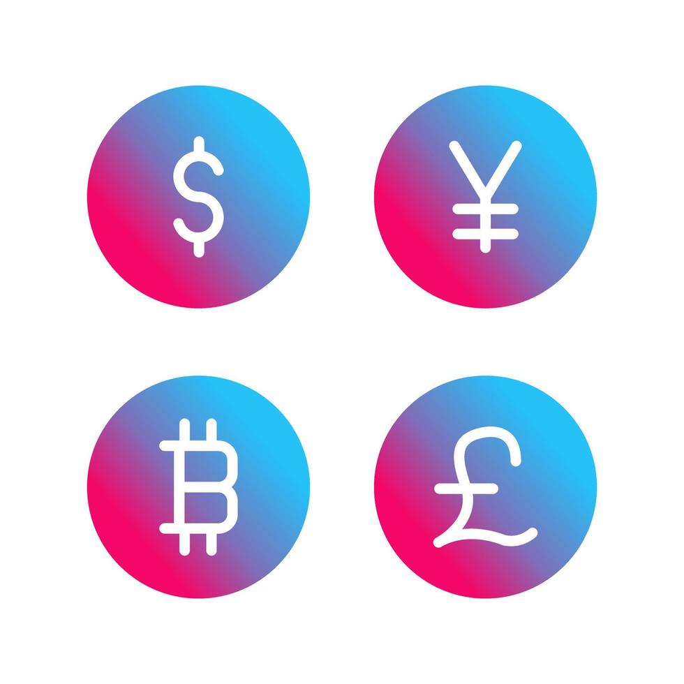 Currency Symbols Vector Icon