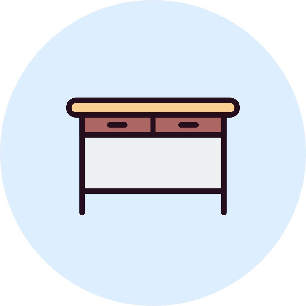 Desk  Vector Icon