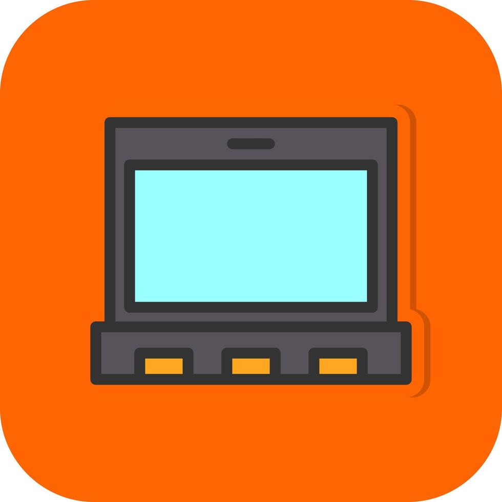 Monitor Vector Icon Design