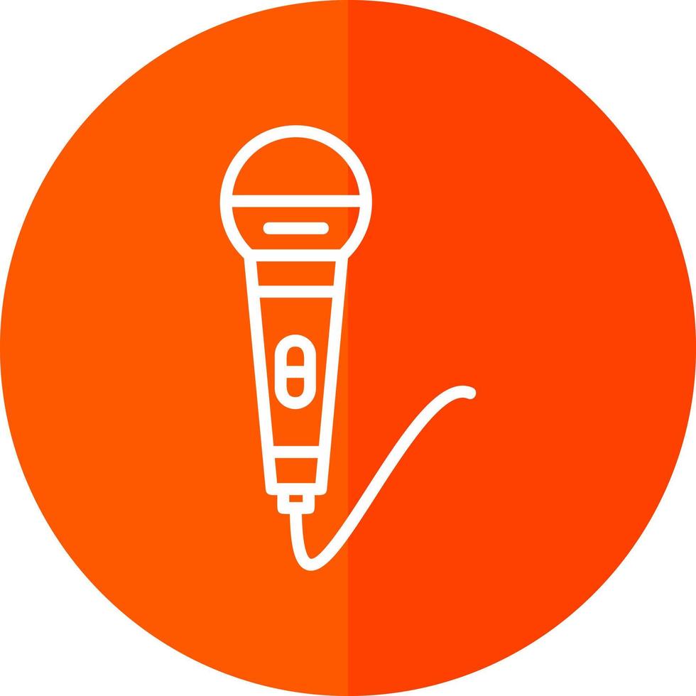 Mic Vector Icon Design