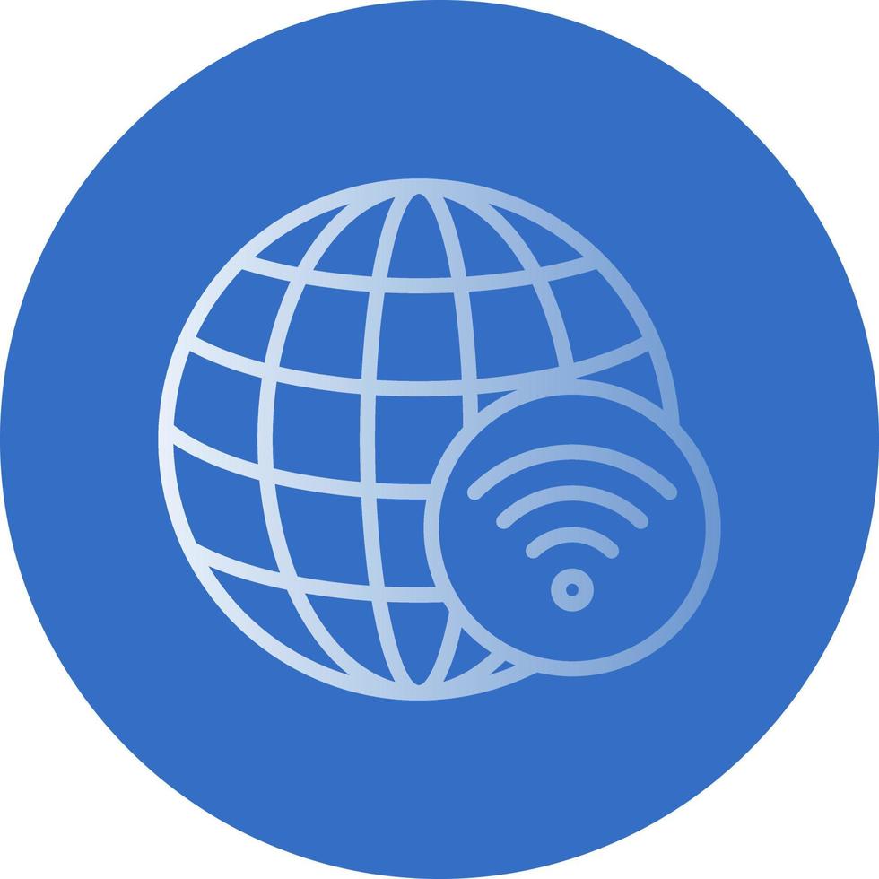 Internet Vector Icon Design